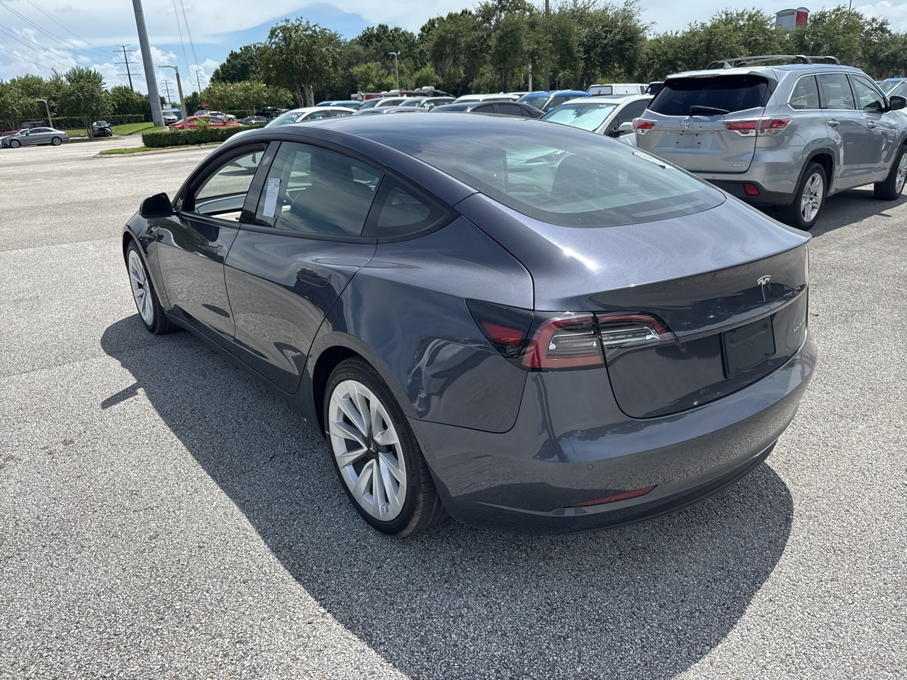 Used 2021 Tesla Model 3 Base with VIN 5YJ3E1EB3MF044757 for sale in Sanford, FL