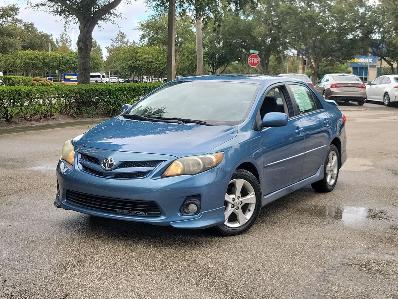 Tropical Sea Metallic 2012 Toyota Corolla Sedan Front-Wheel Drive 4-Speed Automatic