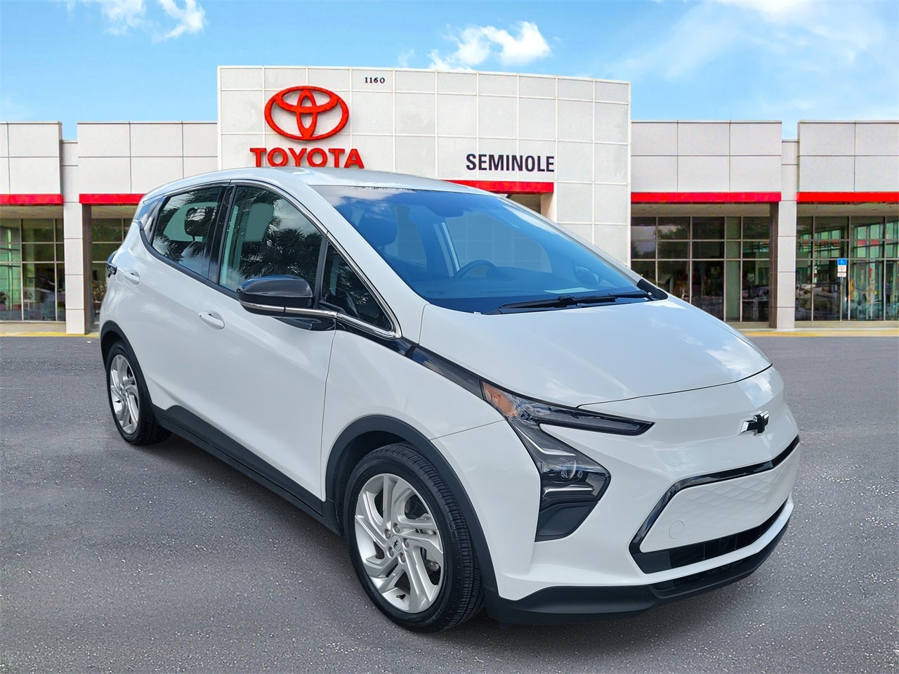 Used 2023 Chevrolet Bolt EV LT with VIN 1G1FW6S04P4202814 for sale in Sanford, FL