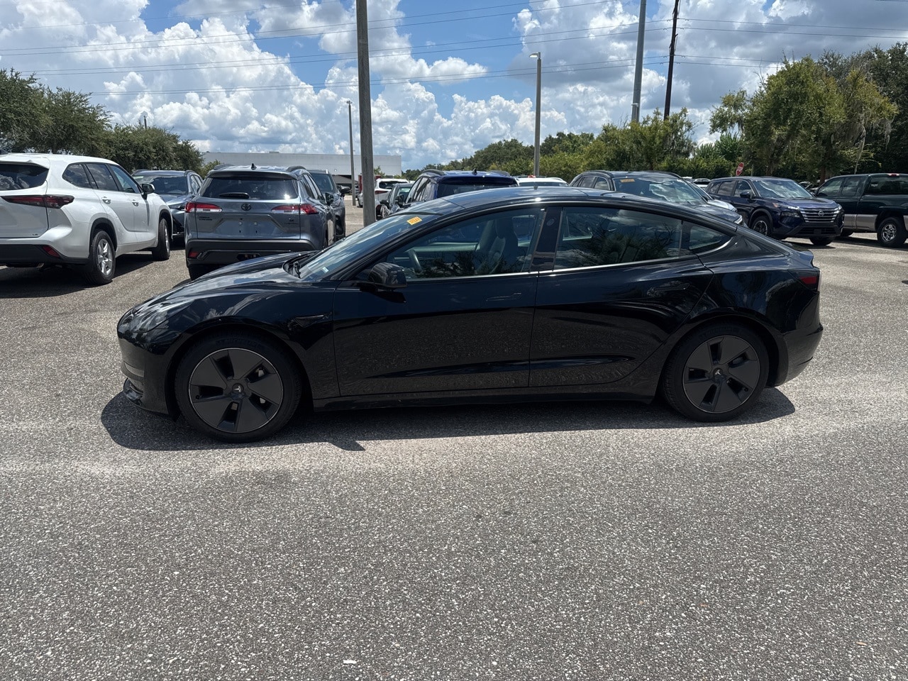 Used 2021 Tesla Model 3 Base with VIN 5YJ3E1EA6MF086797 for sale in Irving, TX