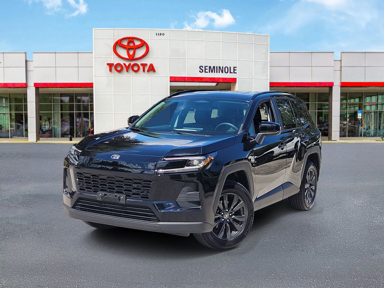 Midnight Black Metallic 2026 Toyota RAV4 SUV / Crossover Front-Wheel Drive Continuously Variable Transmission