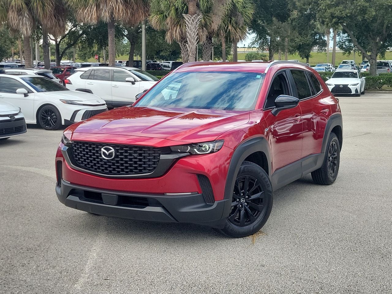 Soul Red Crystal Metallic 2025 Mazda CX-50 SUV / Crossover All-Wheel Drive Continuously Variable Transmission
