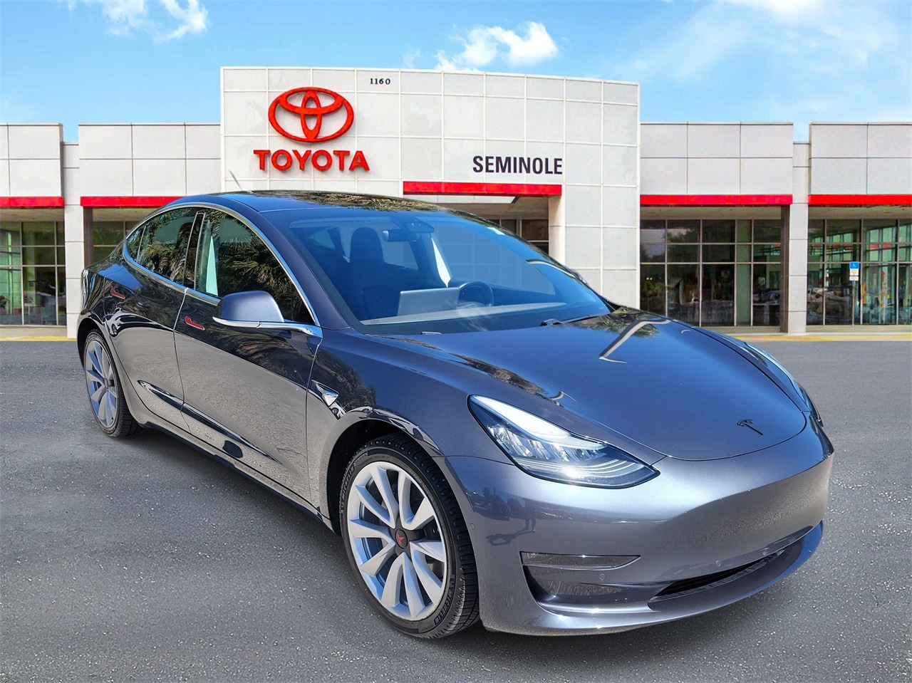Used 2018 Tesla Model 3 Long Range Dual Motor with VIN 5YJ3E1EB1JF132718 for sale in Sanford, FL