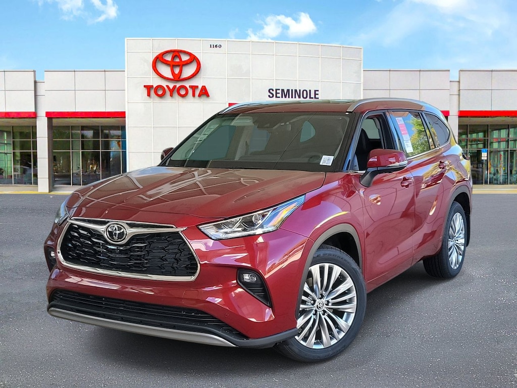 New 2026 Toyota Highlander Platinum SUV