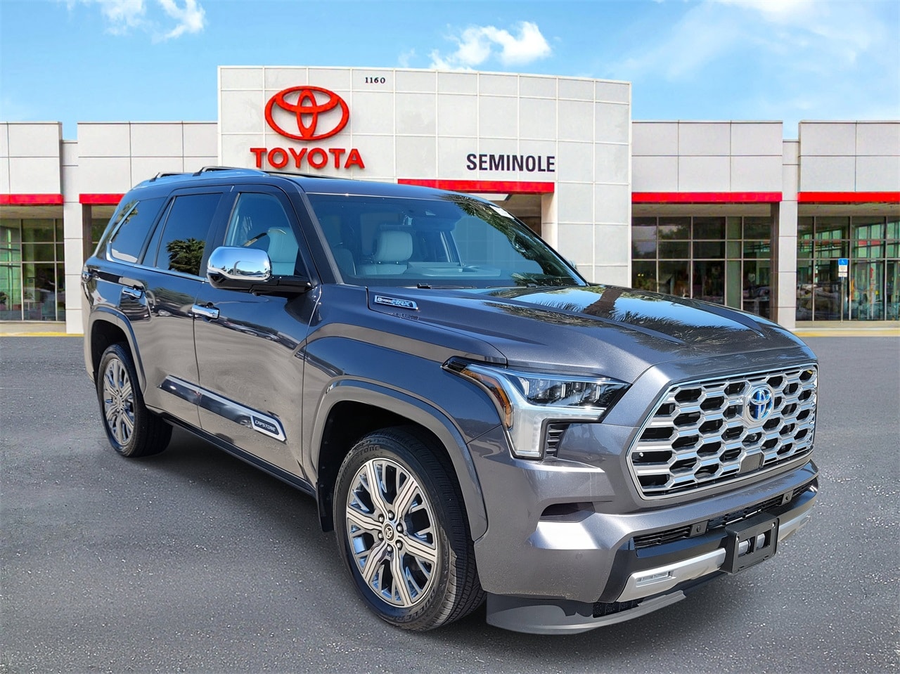 Used 2024 Toyota Sequoia Capstone with VIN 7SVAAABA2RX028132 for sale in Sanford, FL