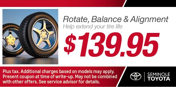 Rotate & Balance Coupon, Automotive Service serving Orlando