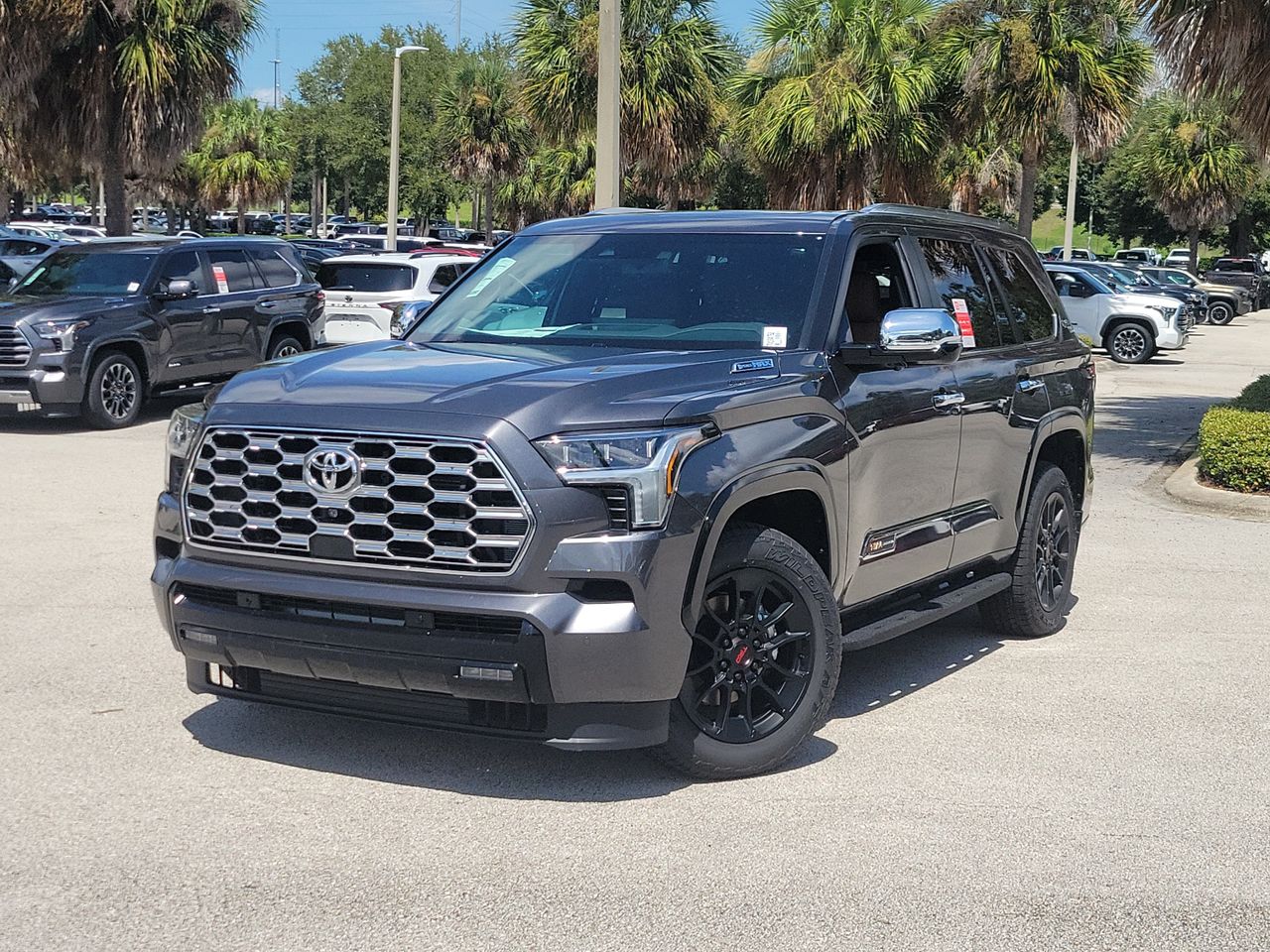 Magnetic Gray Metallic 2026 Toyota Sequoia SUV / Crossover Four-Wheel Drive Automatic
