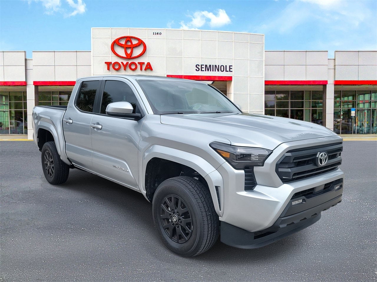 Used 2024 Toyota Tacoma SR5 with VIN 3TYKB5FN9RT010754 for sale in Sanford, FL
