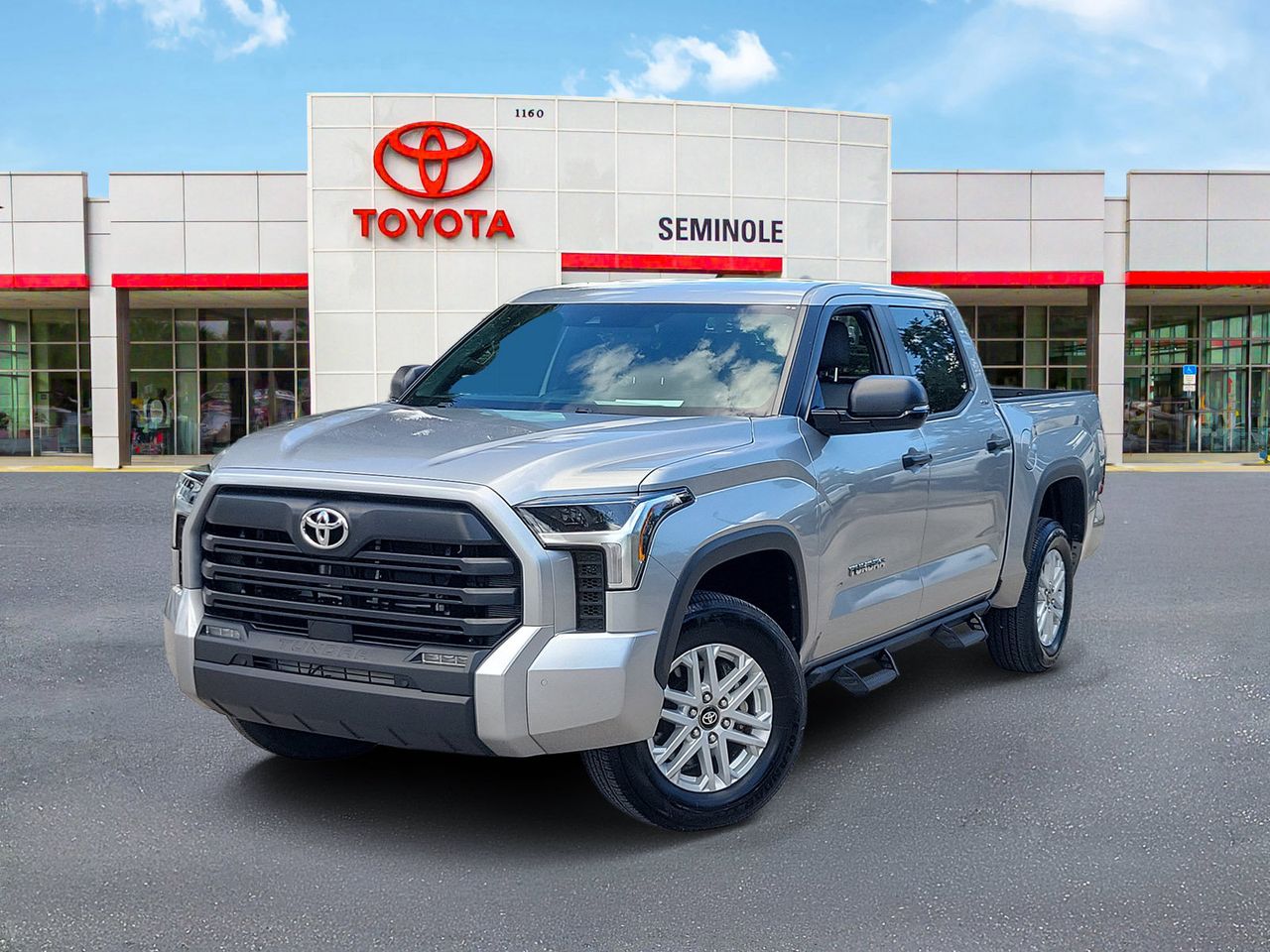 Celestial Silver Metallic 2025 Toyota Tundra Pickup Truck Four-Wheel Drive Automatic