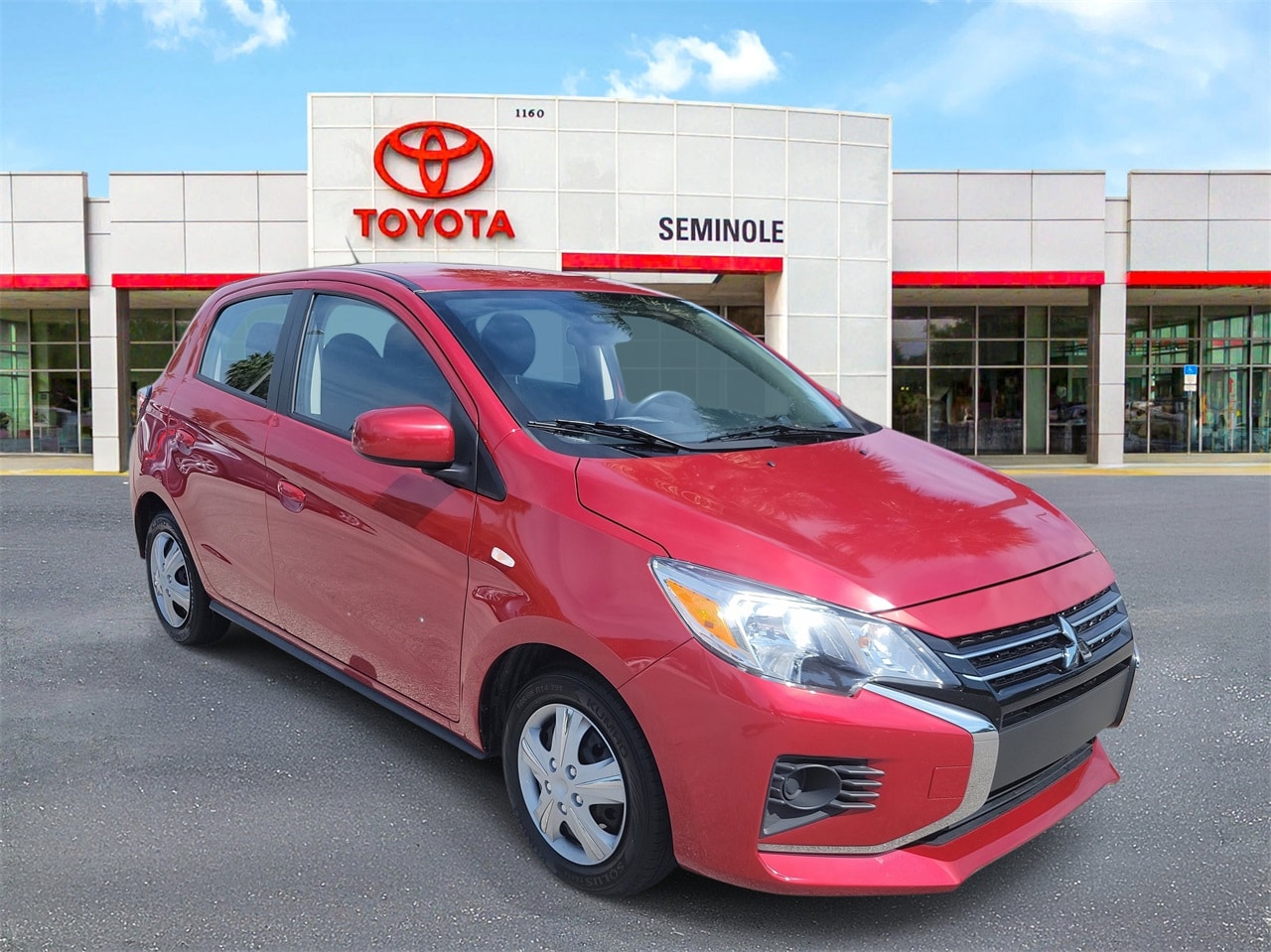 Used 2021 Mitsubishi Mirage ES with VIN ML32AUHJ5MH010396 for sale in Sanford, FL