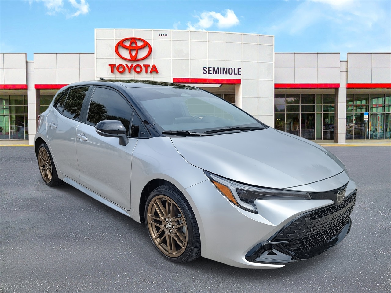 Used 2025 Toyota Corolla Hatchback Nightshade with VIN JTND4MBE8S3241310 for sale in Sanford, FL
