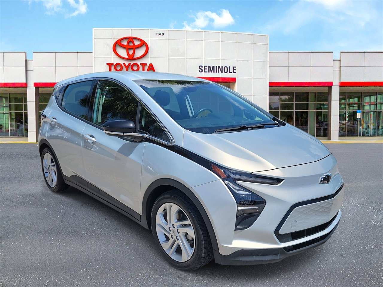 Used 2023 Chevrolet Bolt EV LT with VIN 1G1FW6S01P4200504 for sale in Sanford, FL