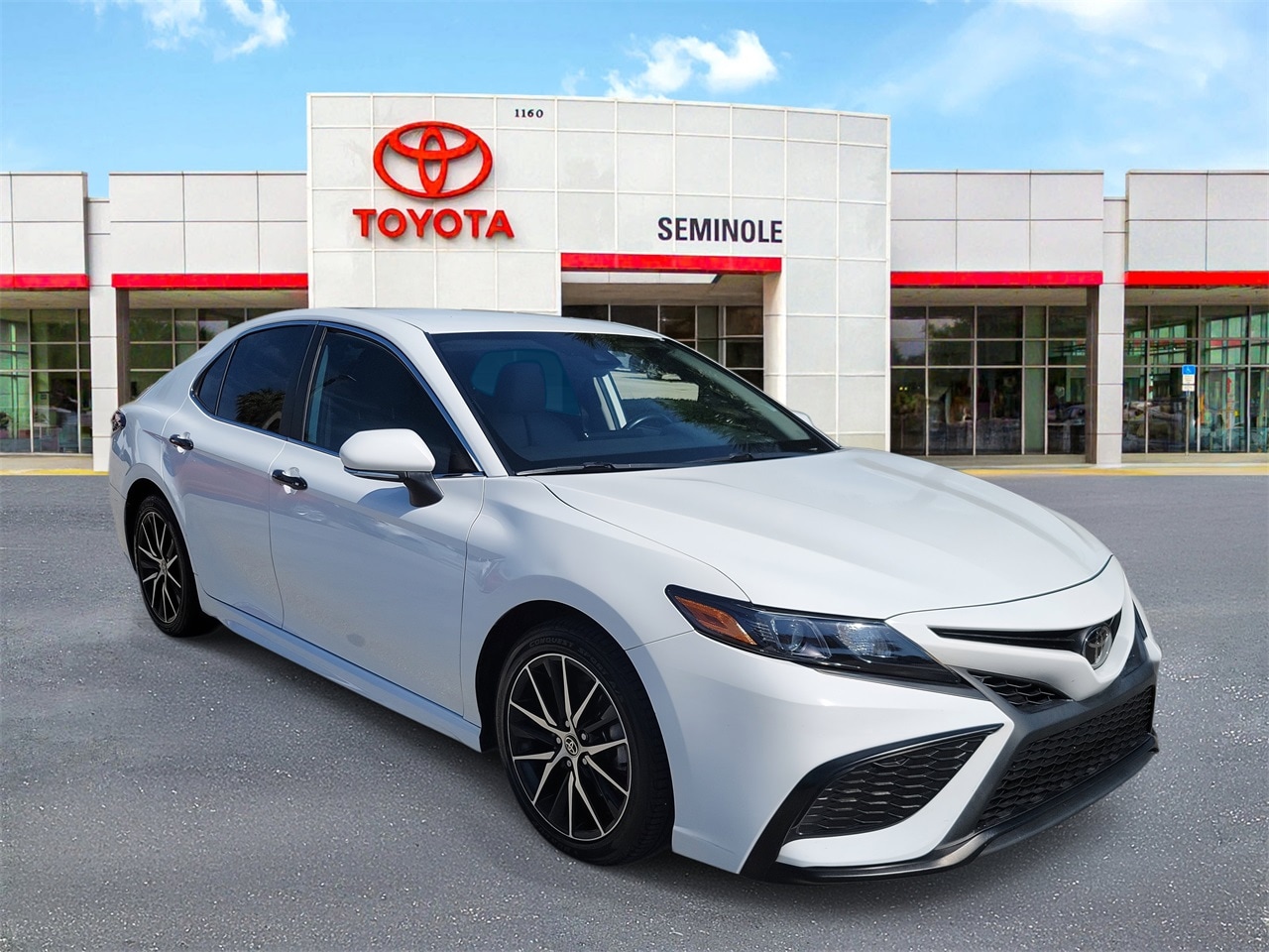 Used 2023 Toyota Camry SE with VIN 4T1G11AK5PU739042 for sale in Sanford, FL