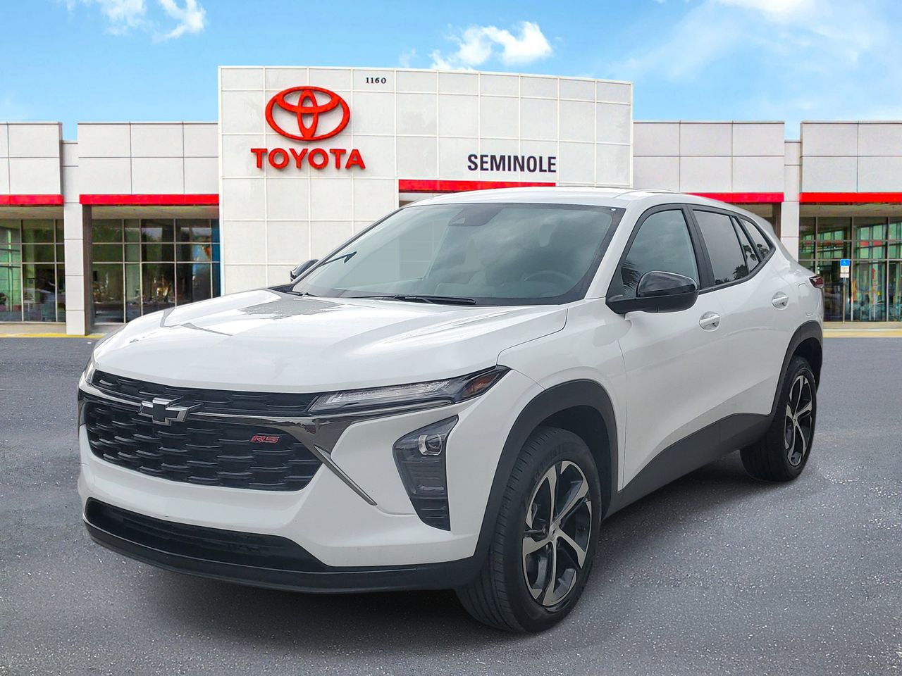Summit White 2025 Chevrolet Trax RS with 1RS FWD SUV / Crossover Front-Wheel Drive 6-Speed Automatic