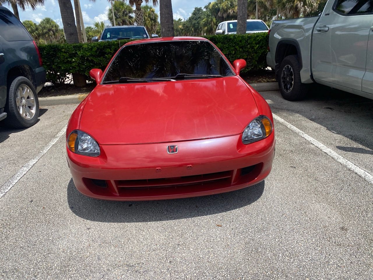 Used 1997 Honda Del Sol S with VIN JHMEH6245VS005884 for sale in Sanford, FL