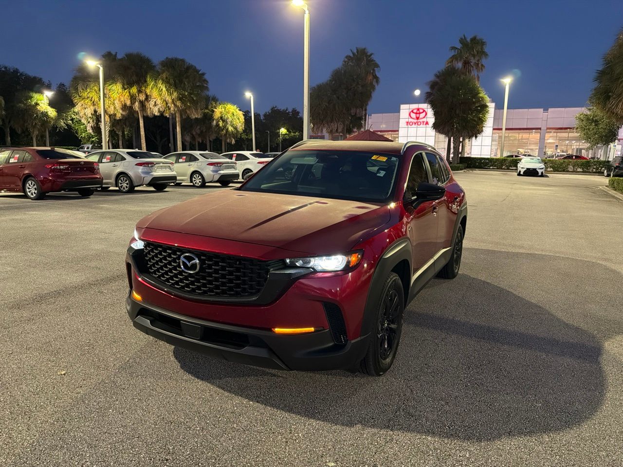 Soul Red Crystal Metallic 2025 Mazda CX-50 SUV / Crossover All-Wheel Drive Continuously Variable Transmission