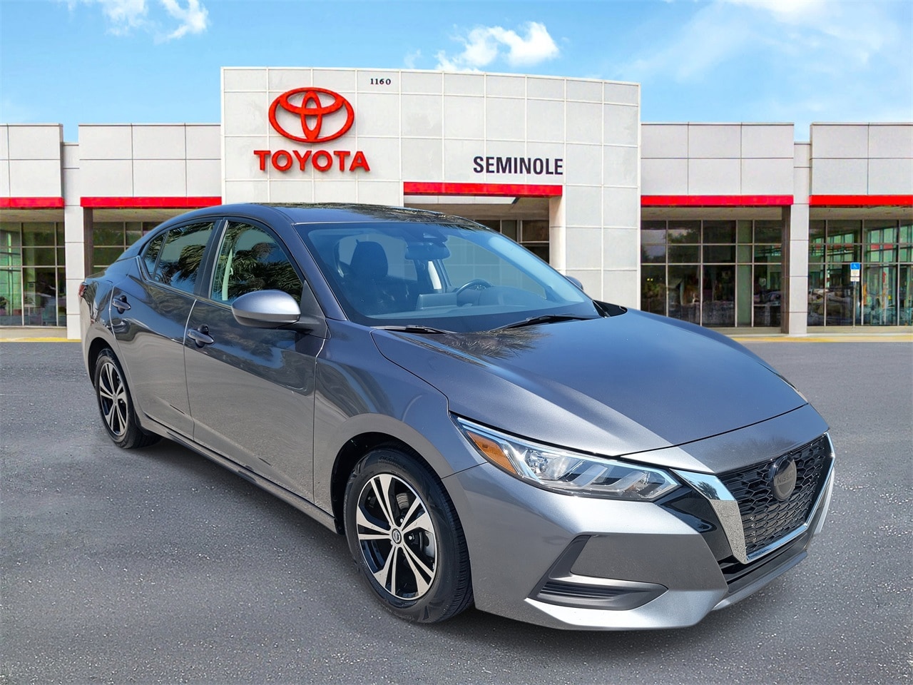 Used 2023 Nissan Sentra SV with VIN 3N1AB8CV9PY244155 for sale in Sanford, FL