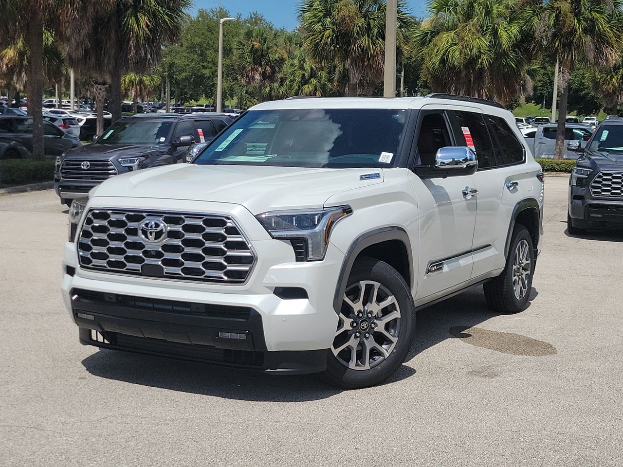 White (Wind Chill Pearl) 2026 Toyota Sequoia SUV / Crossover Four-Wheel Drive Automatic