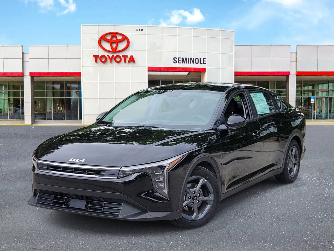 Aurora Black Pearl 2025 Kia K4 LXS FWD Sedan Front-Wheel Drive Continuously Variable Transmission