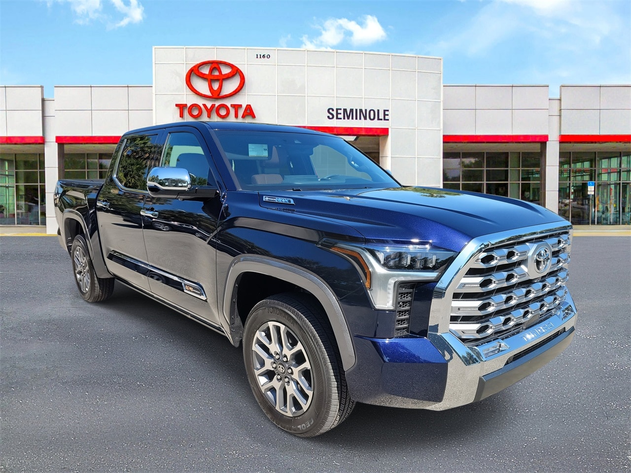 Used 2025 Toyota Tundra 1794 Edition with VIN 5TFMC5DB8SX086766 for sale in Sanford, FL