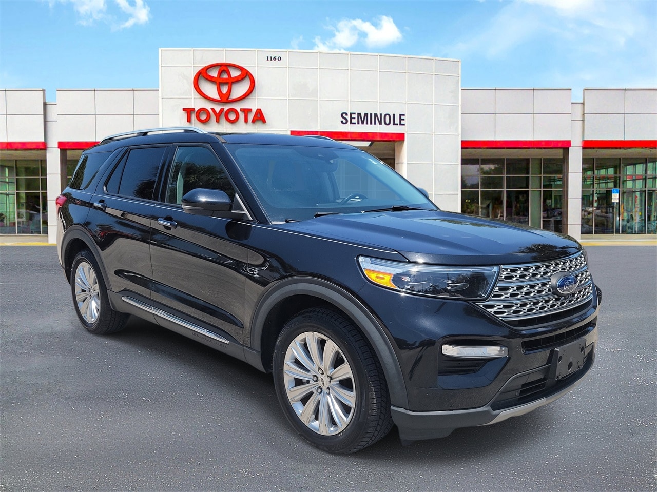 Used 2021 Ford Explorer Limited with VIN 1FM5K7FW7MNA16561 for sale in Sanford, FL