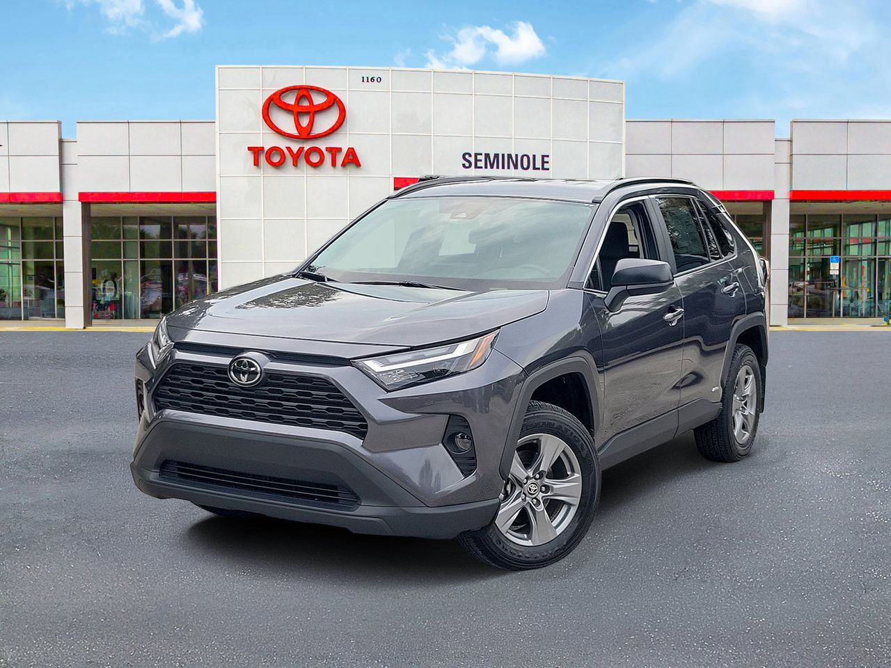 Magnetic Gray Metallic 2025 Toyota RAV4 Hybrid SUV / Crossover All-Wheel Drive Continuously Variable Transmission
