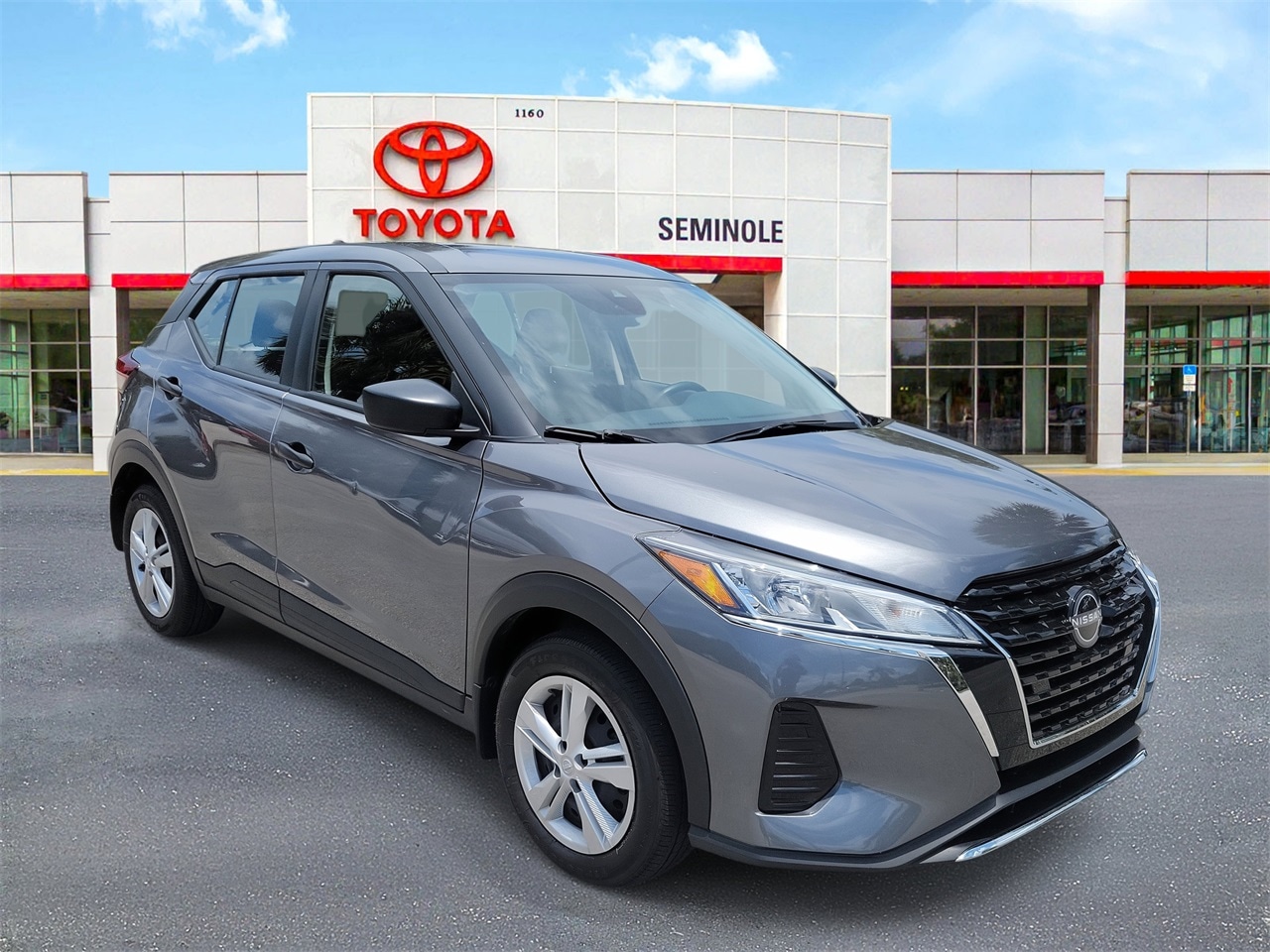 Used 2024 Nissan Kicks S with VIN 3N1CP5BV3RL586792 for sale in Sanford, FL
