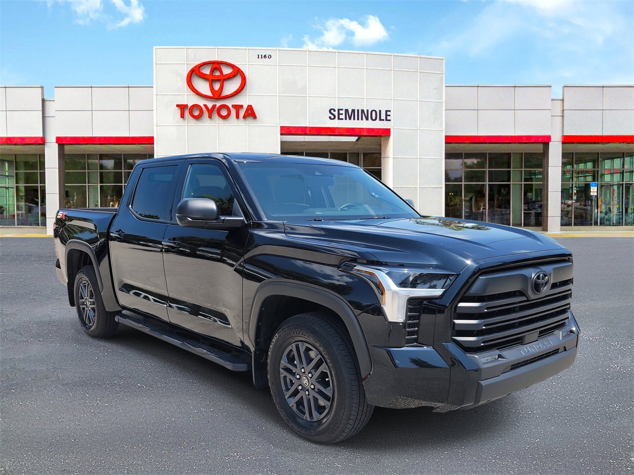 Used 2025 Toyota Tundra SR5 with VIN 5TFLA5AB4SX043564 for sale in Sanford, FL