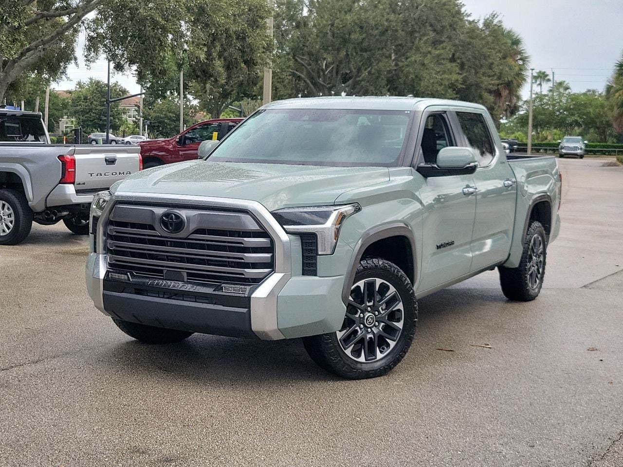 Lunar Rock 2024 Toyota Tundra Pickup Truck Four-Wheel Drive Automatic