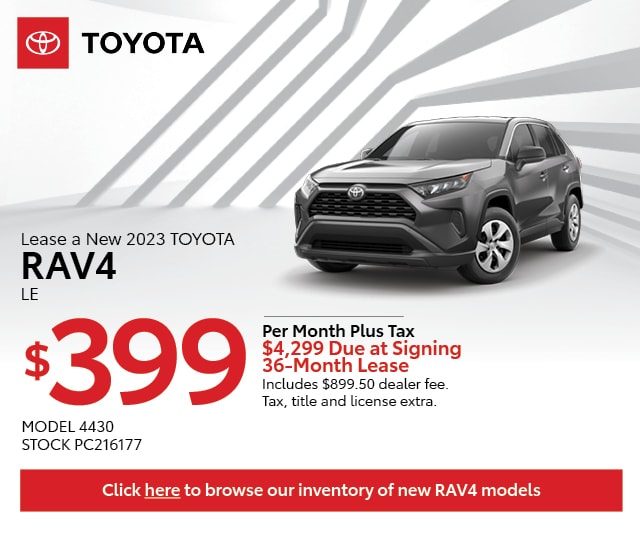 Toyota Lease Specials Seminole Toyota