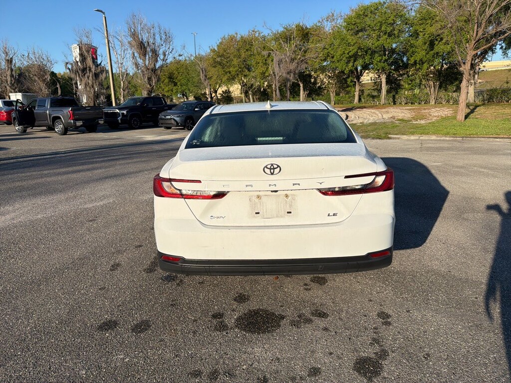 Used 2025 Toyota Camry LE Sedan