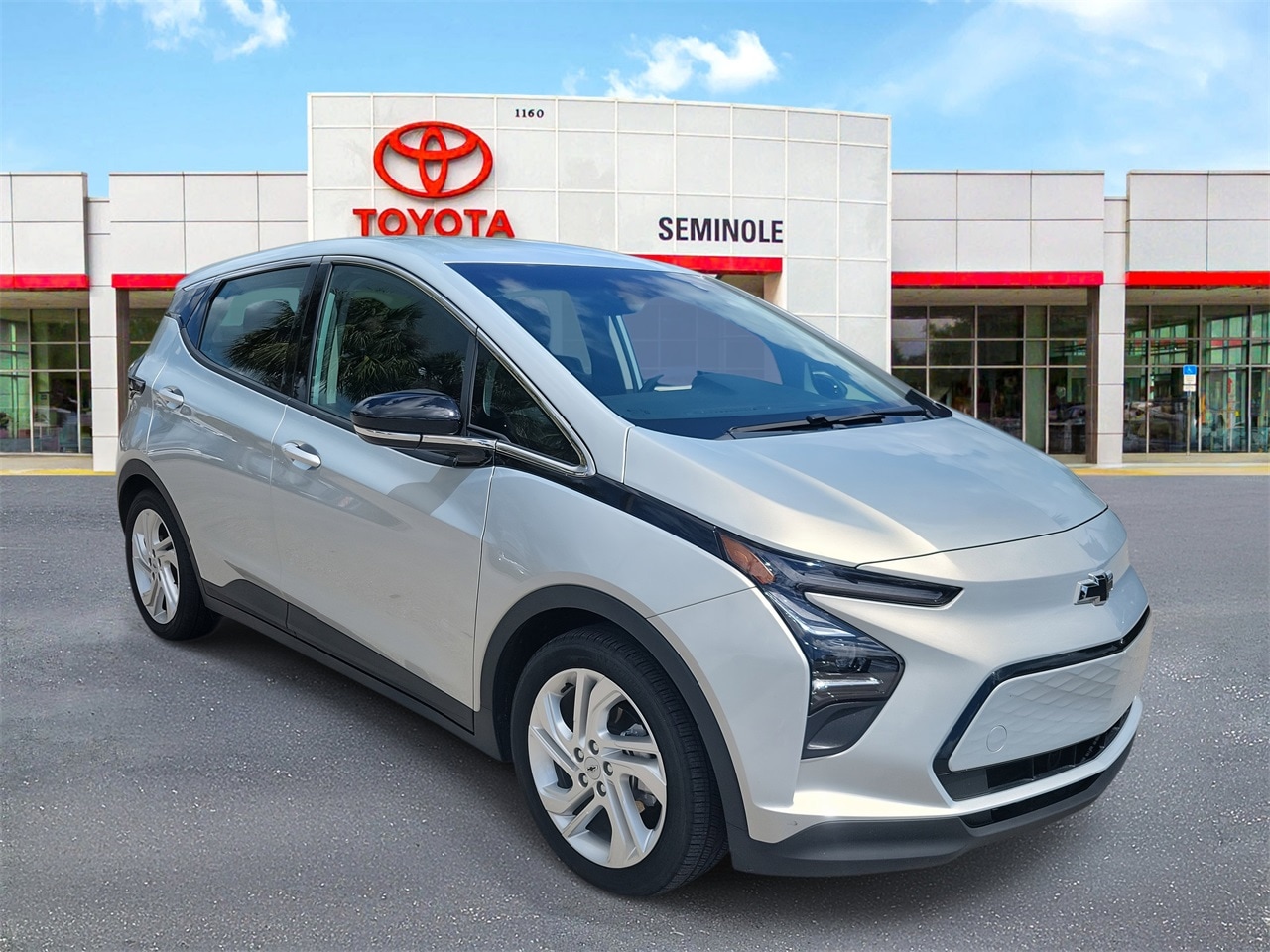 Used 2023 Chevrolet Bolt EV LT with VIN 1G1FW6S08P4203335 for sale in Sanford, FL