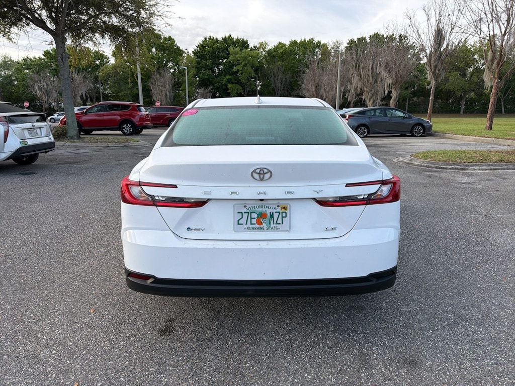 Used 2025 Toyota Camry LE Sedan