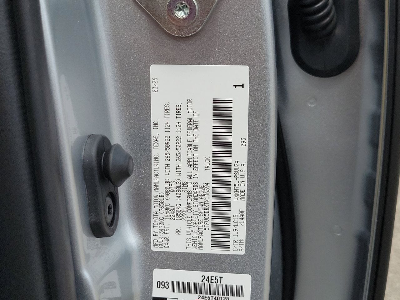 2026 Toyota Tundra Capstone - Photo 33