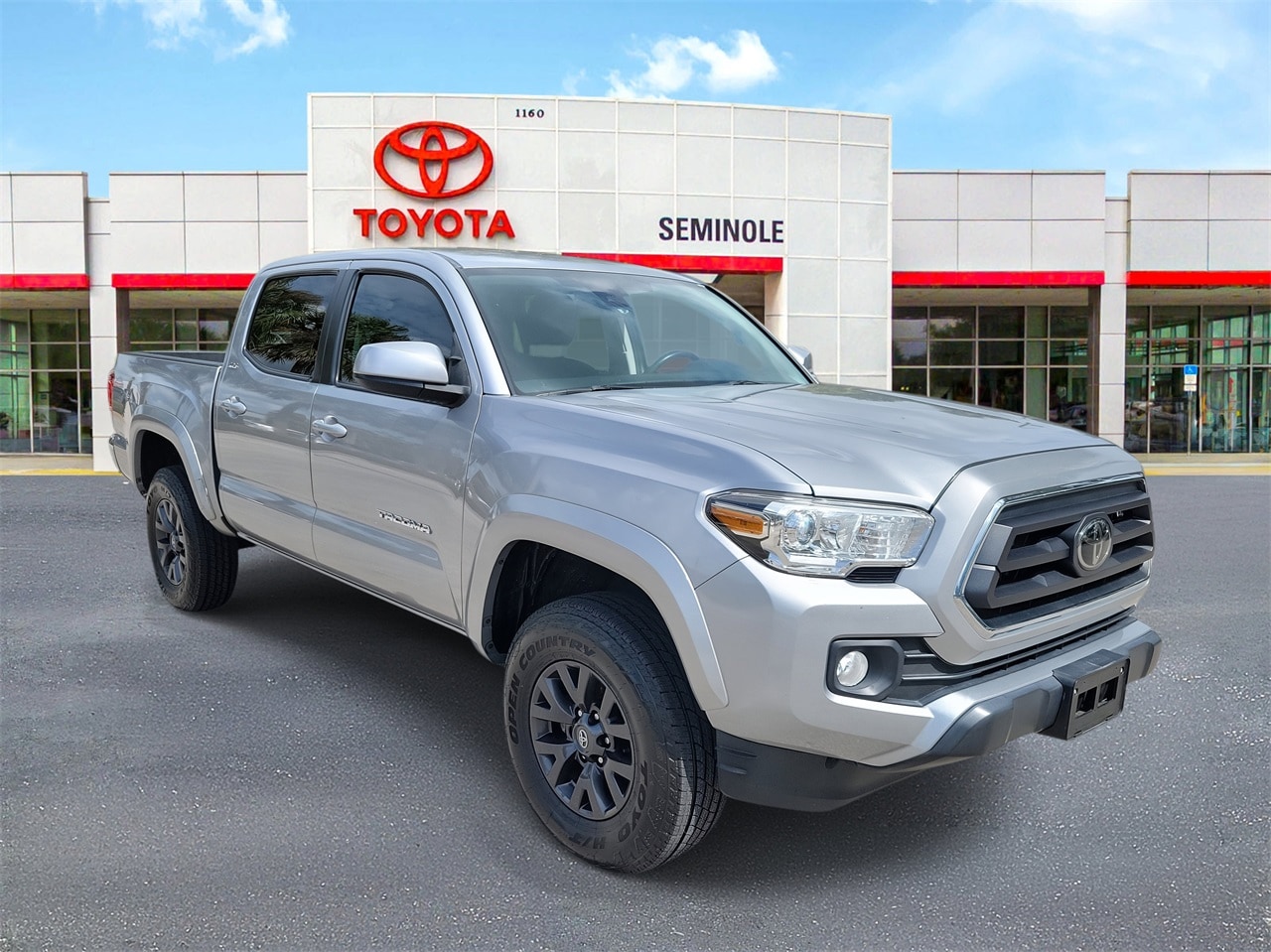 Used 2021 Toyota Tacoma SR5 with VIN 5TFAZ5CN0MX108467 for sale in Sanford, FL