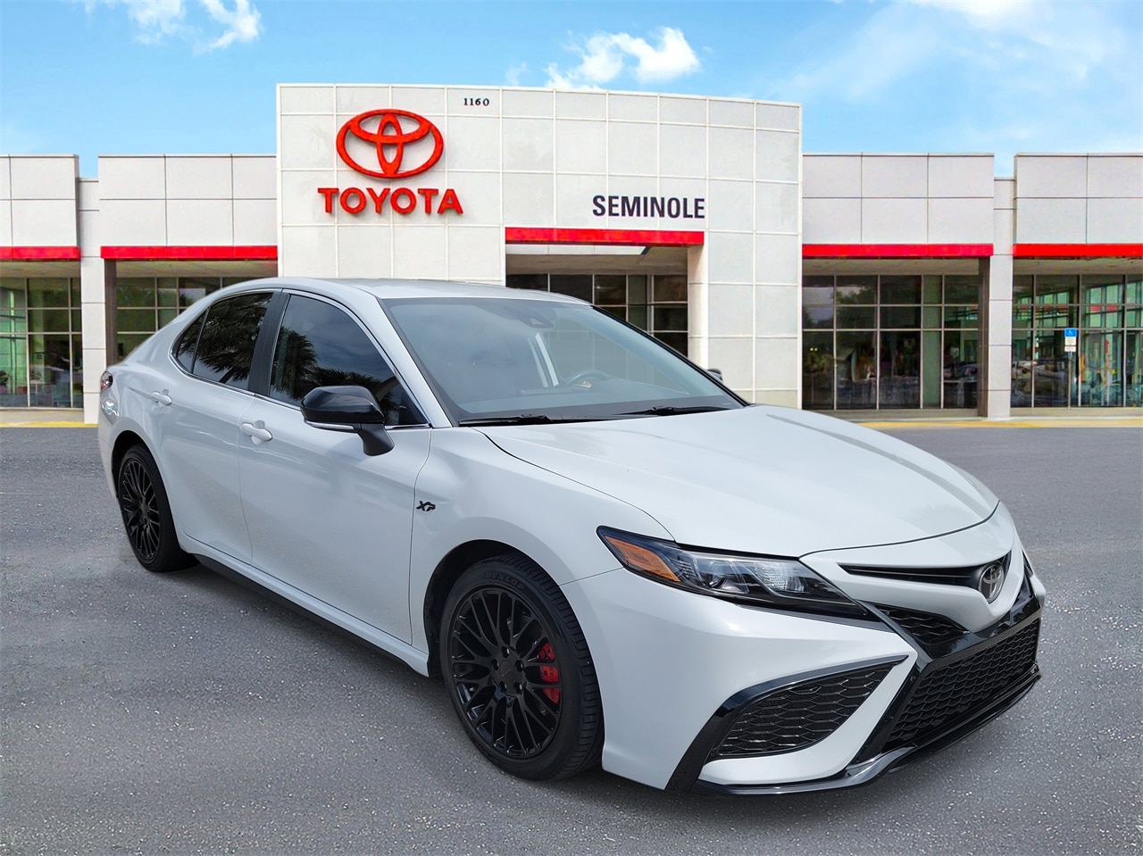 Used 2023 Toyota Camry SE with VIN 4T1G11AK2PU169257 for sale in Sanford, FL