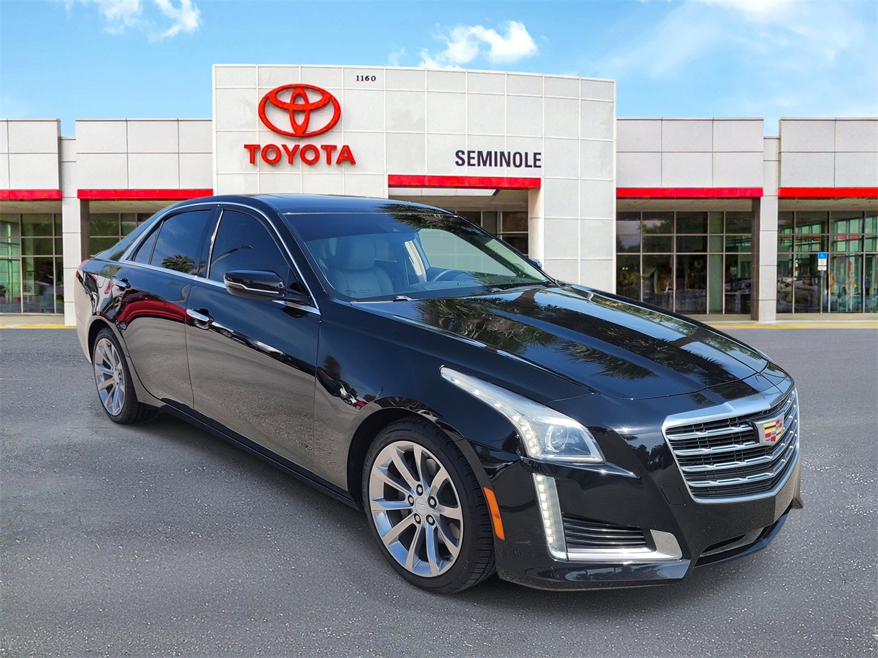 Used 2019 Cadillac CTS Sedan Luxury with VIN 1G6AR5SX4K0100609 for sale in Sanford, FL