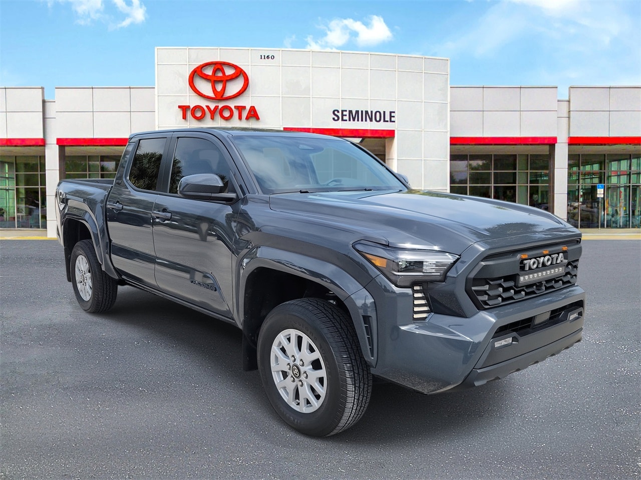Used 2024 Toyota Tacoma SR5 with VIN 3TYLB5JN0RT031813 for sale in Sanford, FL
