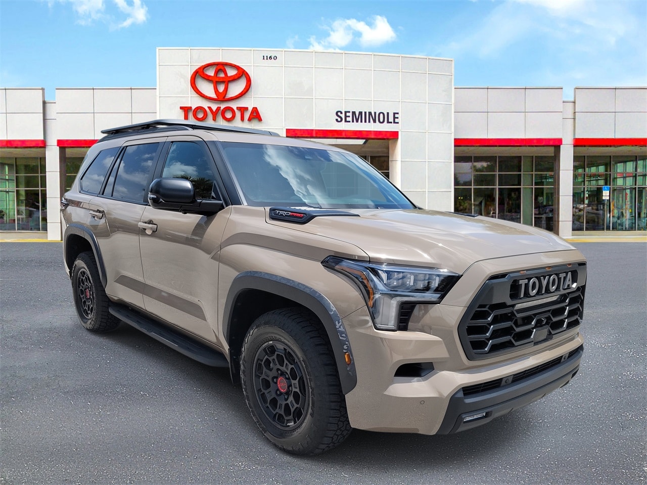 Used 2025 Toyota Sequoia TRD Pro with VIN 7SVAAABA3SX053224 for sale in Sanford, FL