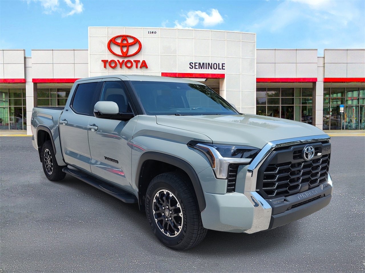 Used 2025 Toyota Tundra SR5 with VIN 5TFLA5DB5SX273447 for sale in Sanford, FL