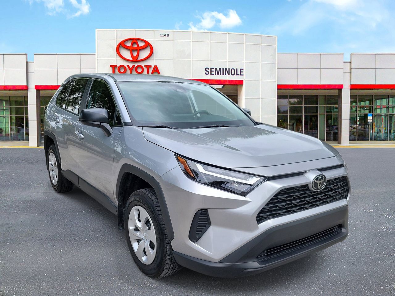 Silver Sky Metallic 2025 Toyota RAV4 LE FWD SUV / Crossover Front-Wheel Drive 8-Speed Automatic