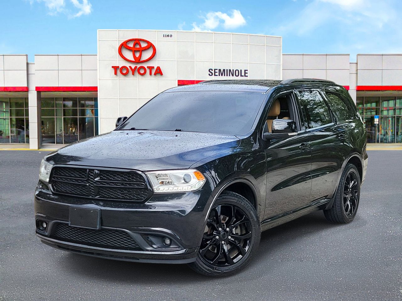 Brilliant Black Crystal Pearlcoat 2016 Dodge Durango Citadel RWD SUV / Crossover Rear-Wheel Drive 8-Speed Automatic