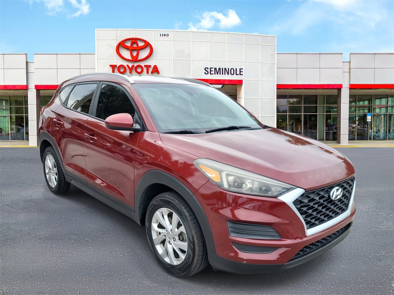 Used 2019 Hyundai Tucson Value with VIN KM8J33A42KU983625 for sale in Sanford, FL