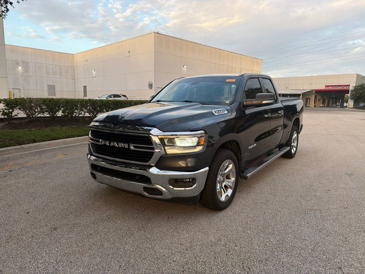 Gray (Maximum Steel Metallic Clearcoat) 2019 RAM 1500 Pickup Truck 4X2 8-Speed Automatic