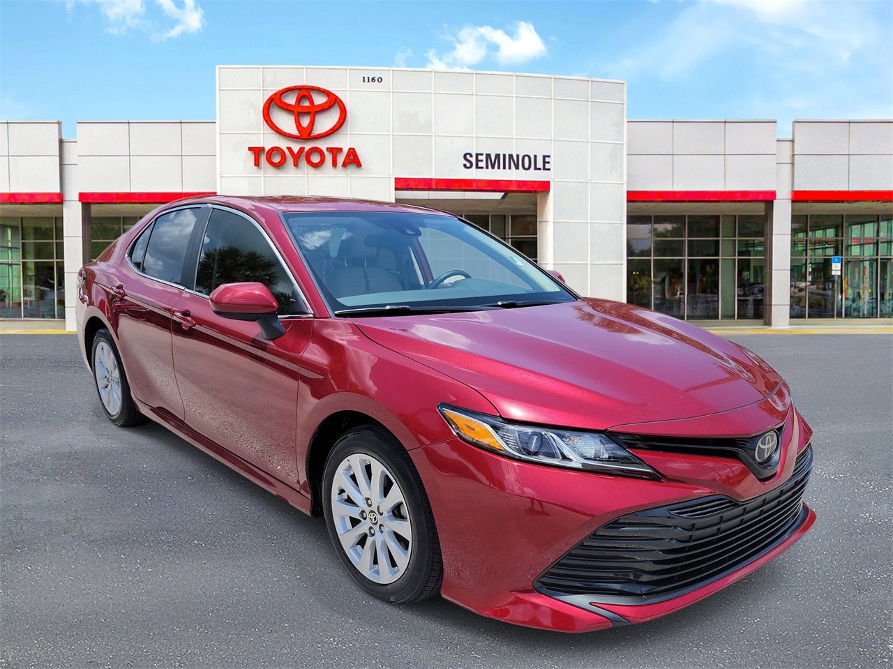 Used 2020 Toyota Camry LE with VIN 4T1C11AK0LU994352 for sale in Sanford, FL