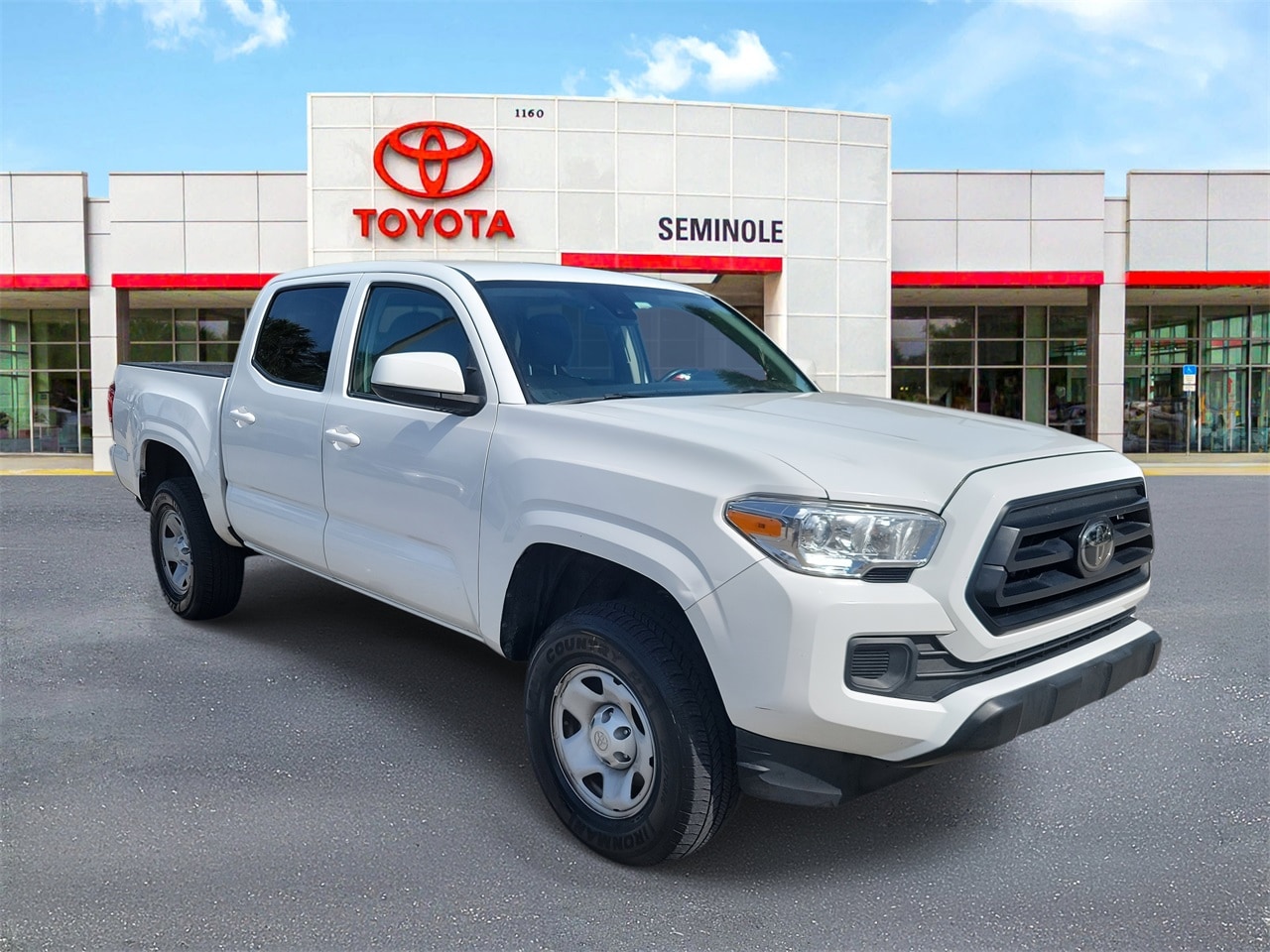Used 2021 Toyota Tacoma SR with VIN 5TFCZ5AN4MX271022 for sale in Sanford, FL