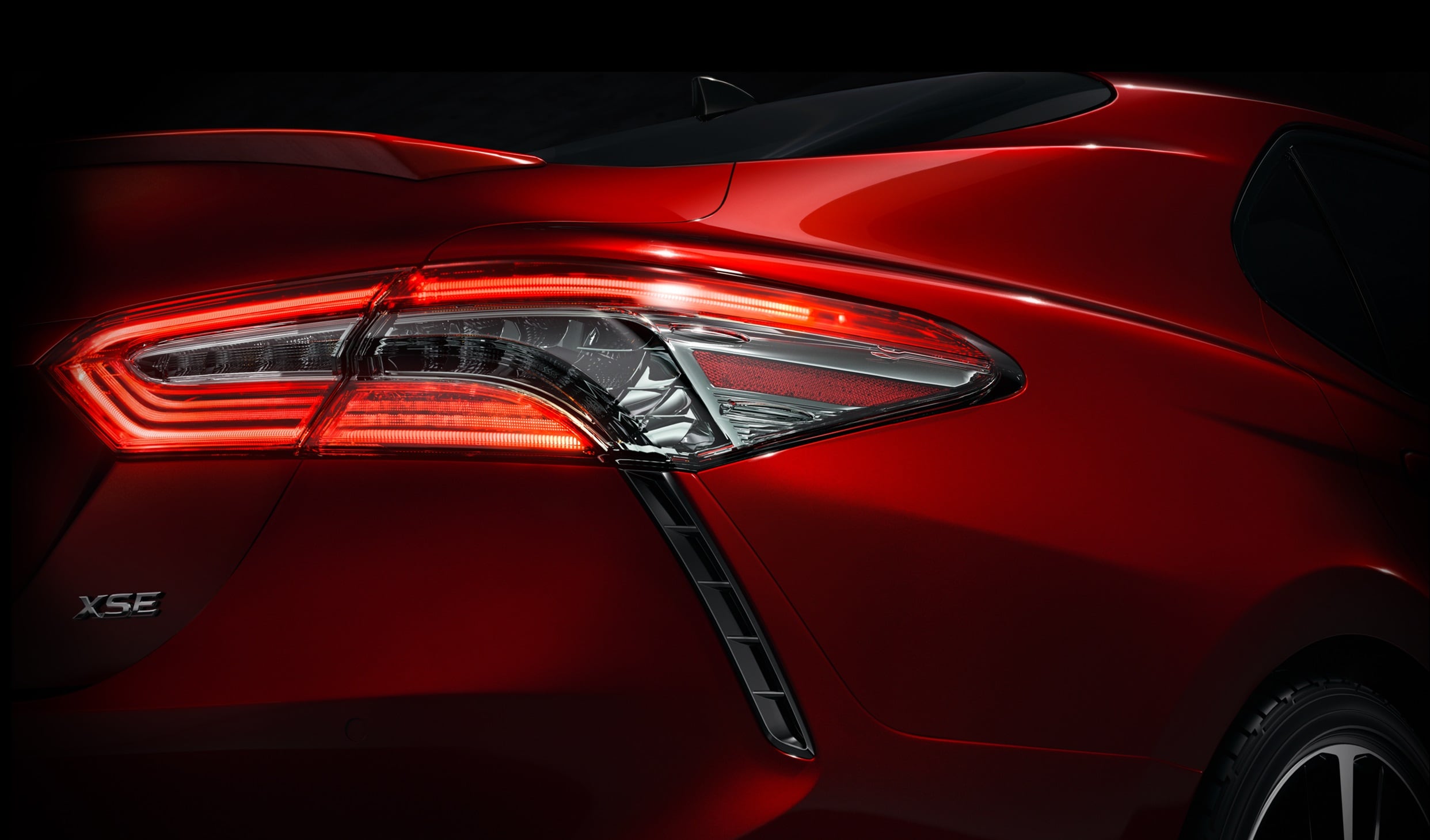 2018 Toyota Camry taillight