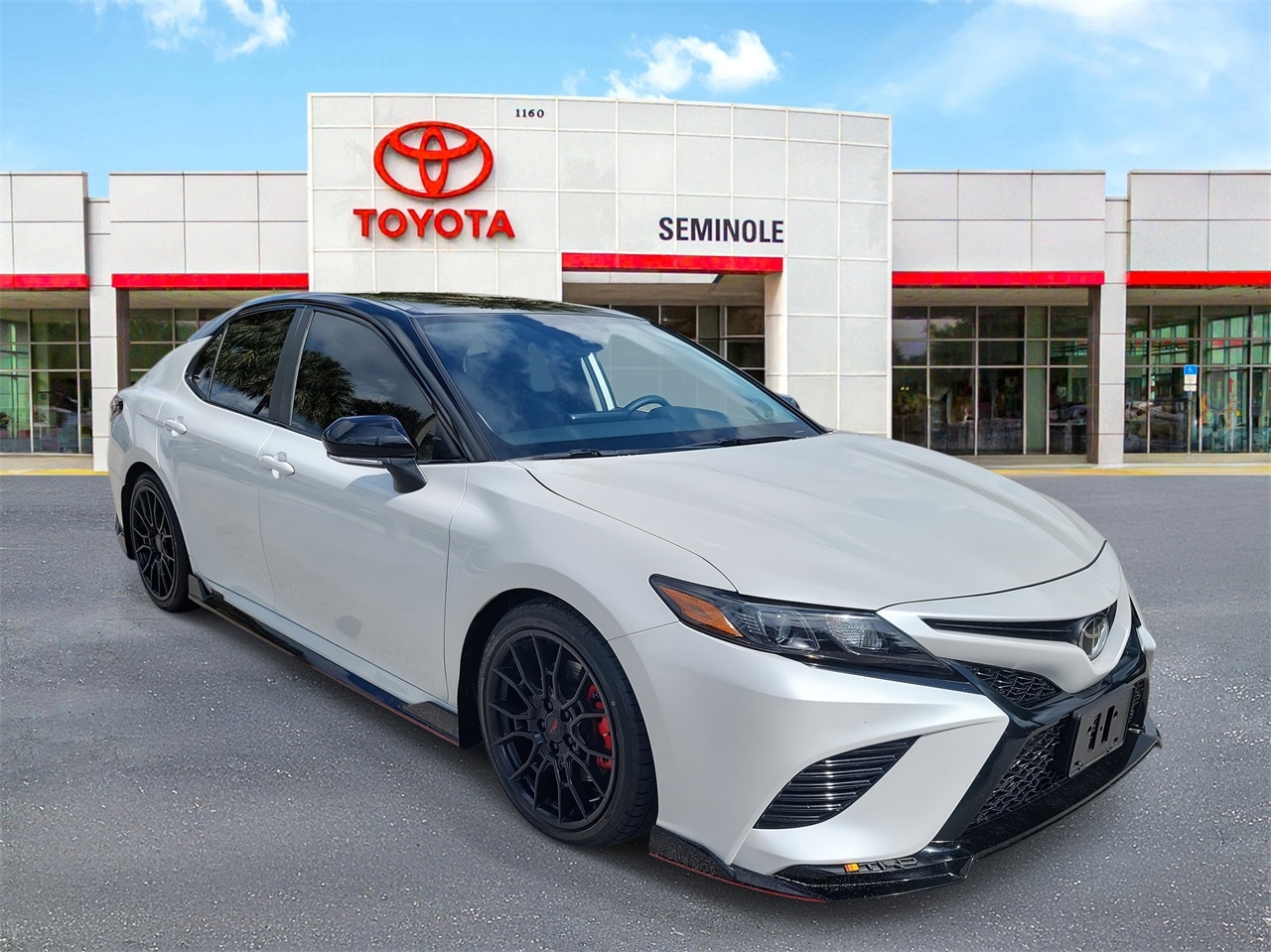 Used 2022 Toyota Camry TRD with VIN 4T1KZ1AK3NU068809 for sale in Sanford, FL