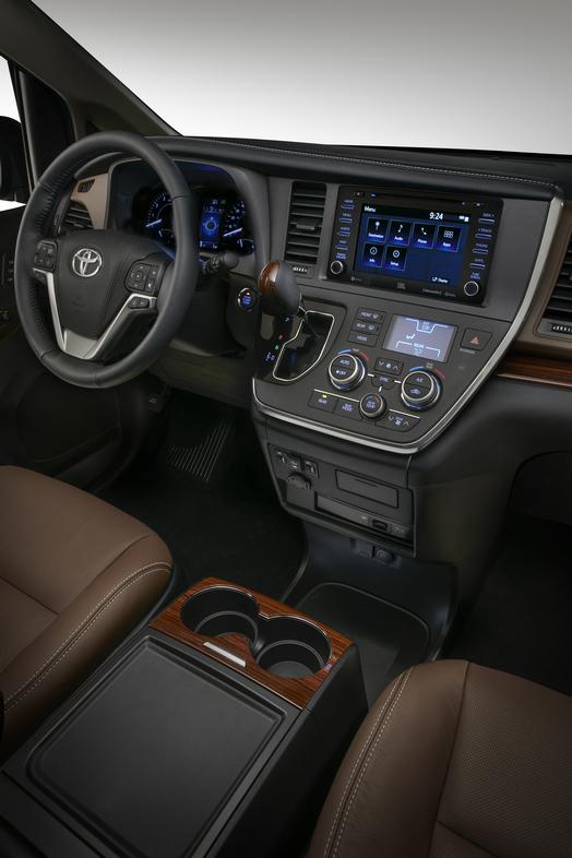 2018 Toyota Sienna interior