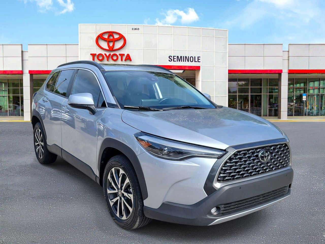 Sonic Silver 2022 Toyota Corolla Cross XLE FWD SUV / Crossover Front-Wheel Drive Continuously Variable Transmission